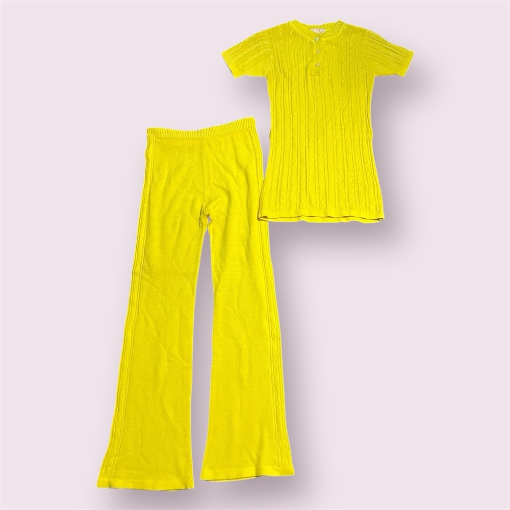 Vintage 70’s Matching Rib Knit Set
